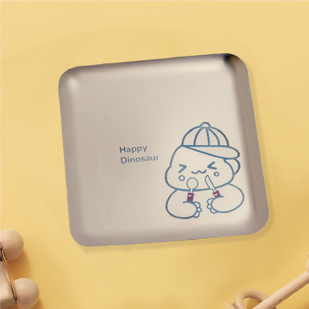 Stainless steel Block Plate - Dino