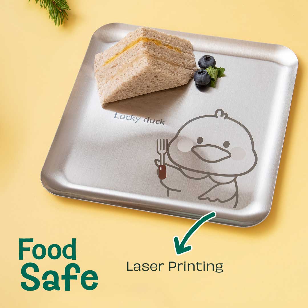 Stainless steel Block Plate - Dino