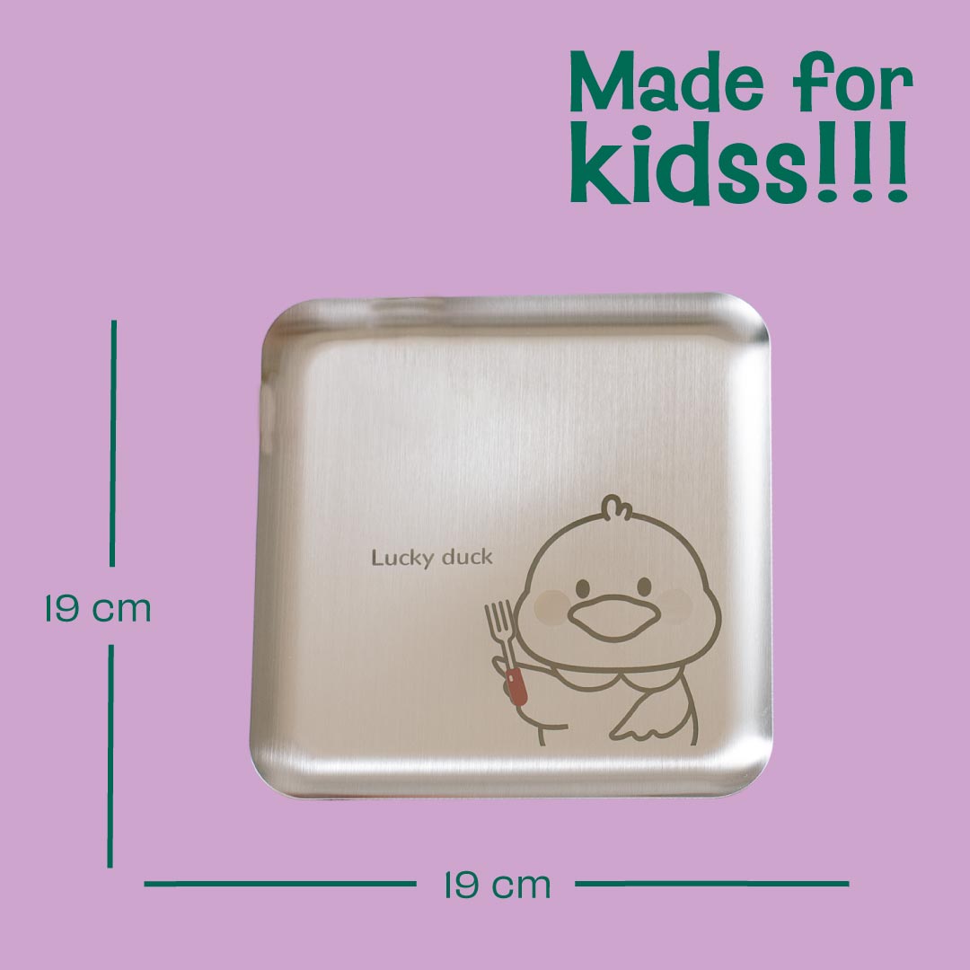 Stainless steel Block Plate - Dino