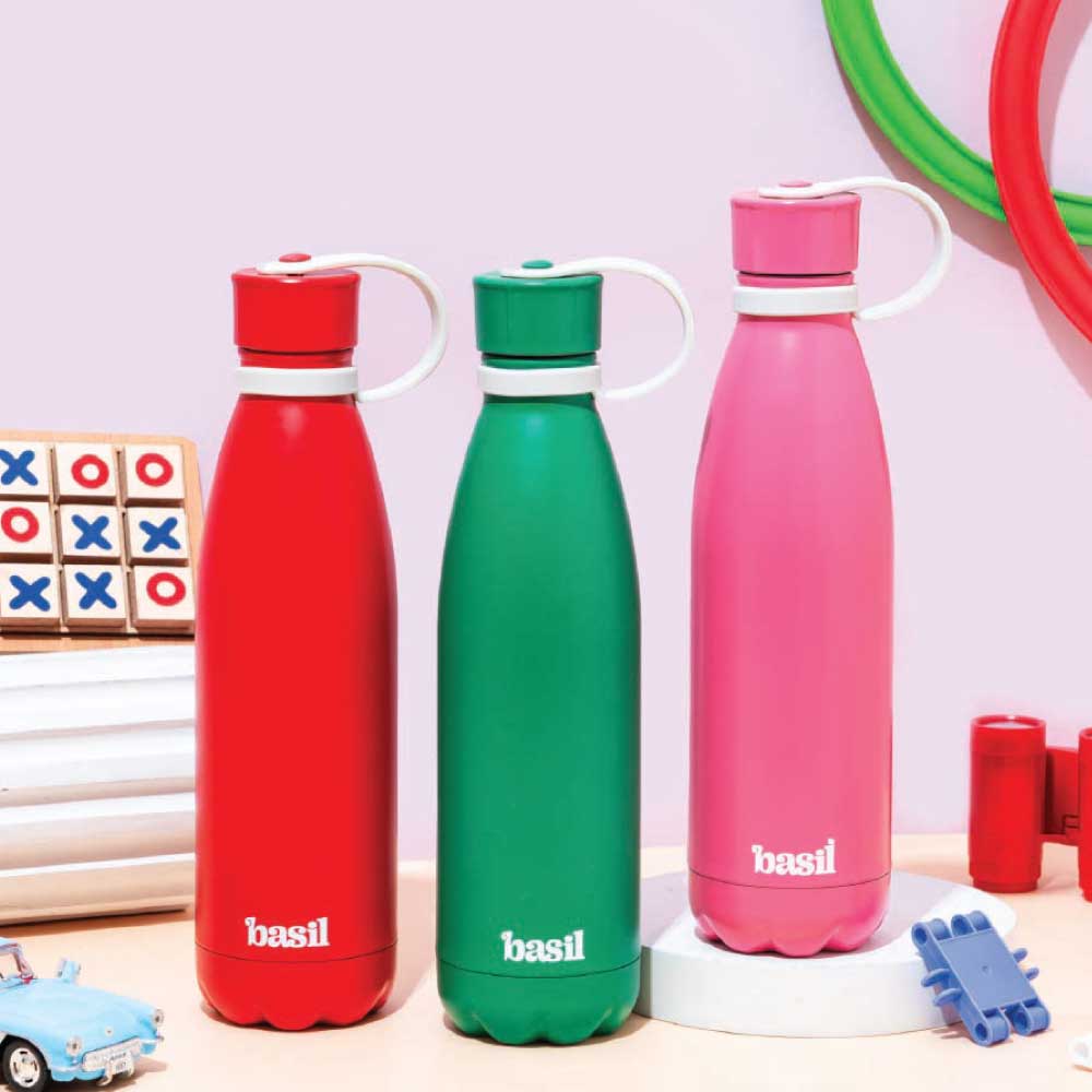 500 ml Insulated Stainless steel Bottle - Solid Green