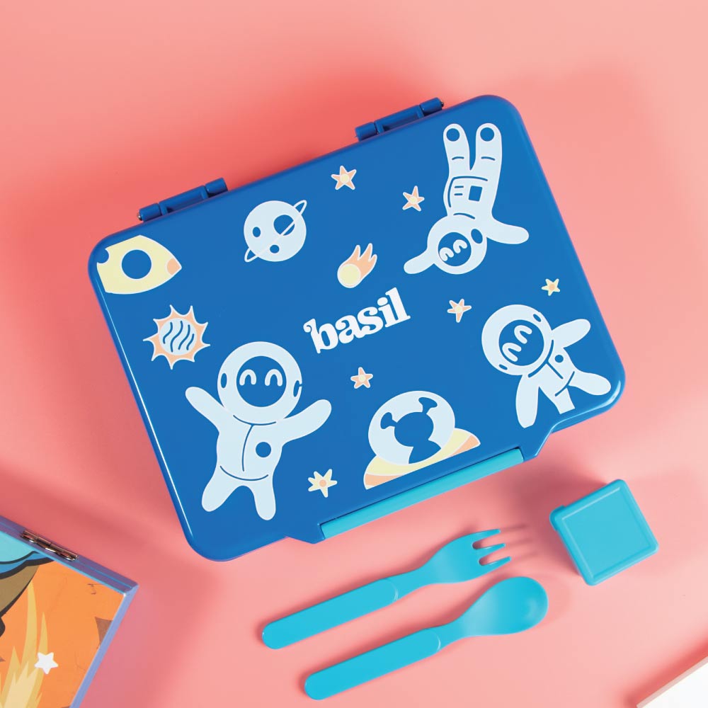 5 Compartment BPA Free Lunchbox - Super Swoosh