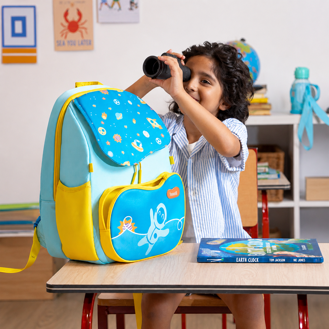 Basil Wander Bag Super Swoosh – Super Swoosh character ergonomic school backpack