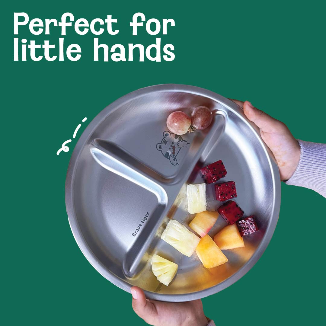 Set of 3: Bento box & 2 Plates - Cloud Hopper