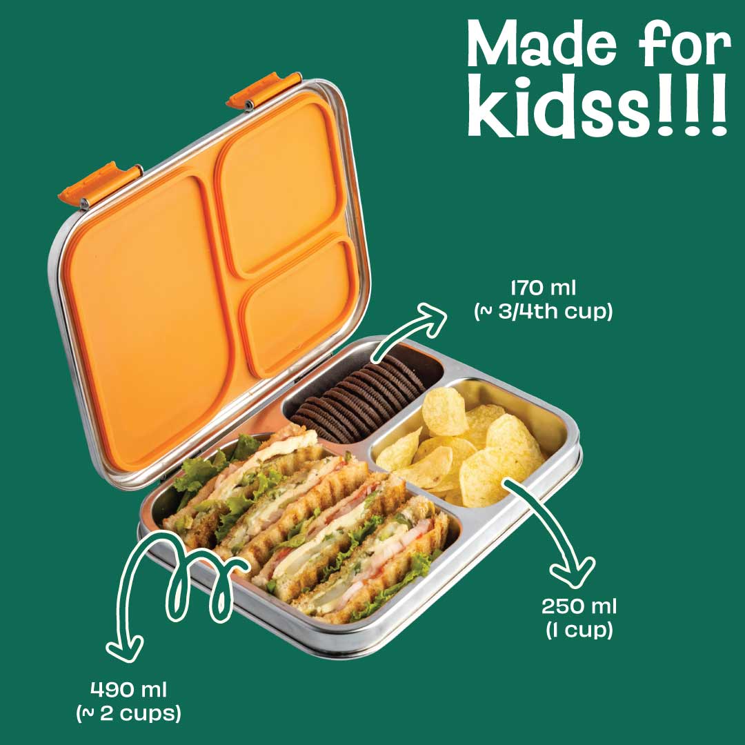 Set of 3: Bento box & 2 Plates - Cloud Hopper