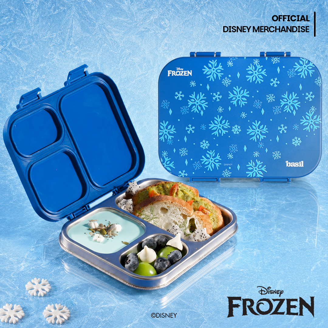 Bento Lite 3 Section Lunch Box - Winter Whirl
