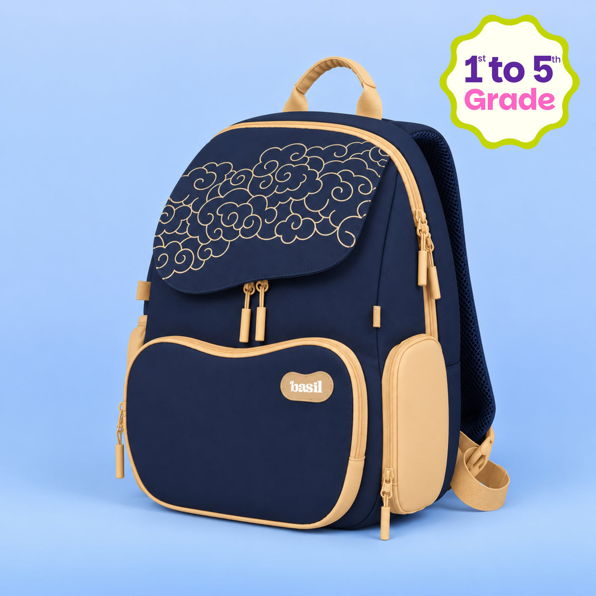 Wander Primary School Bag - Midnight Sora