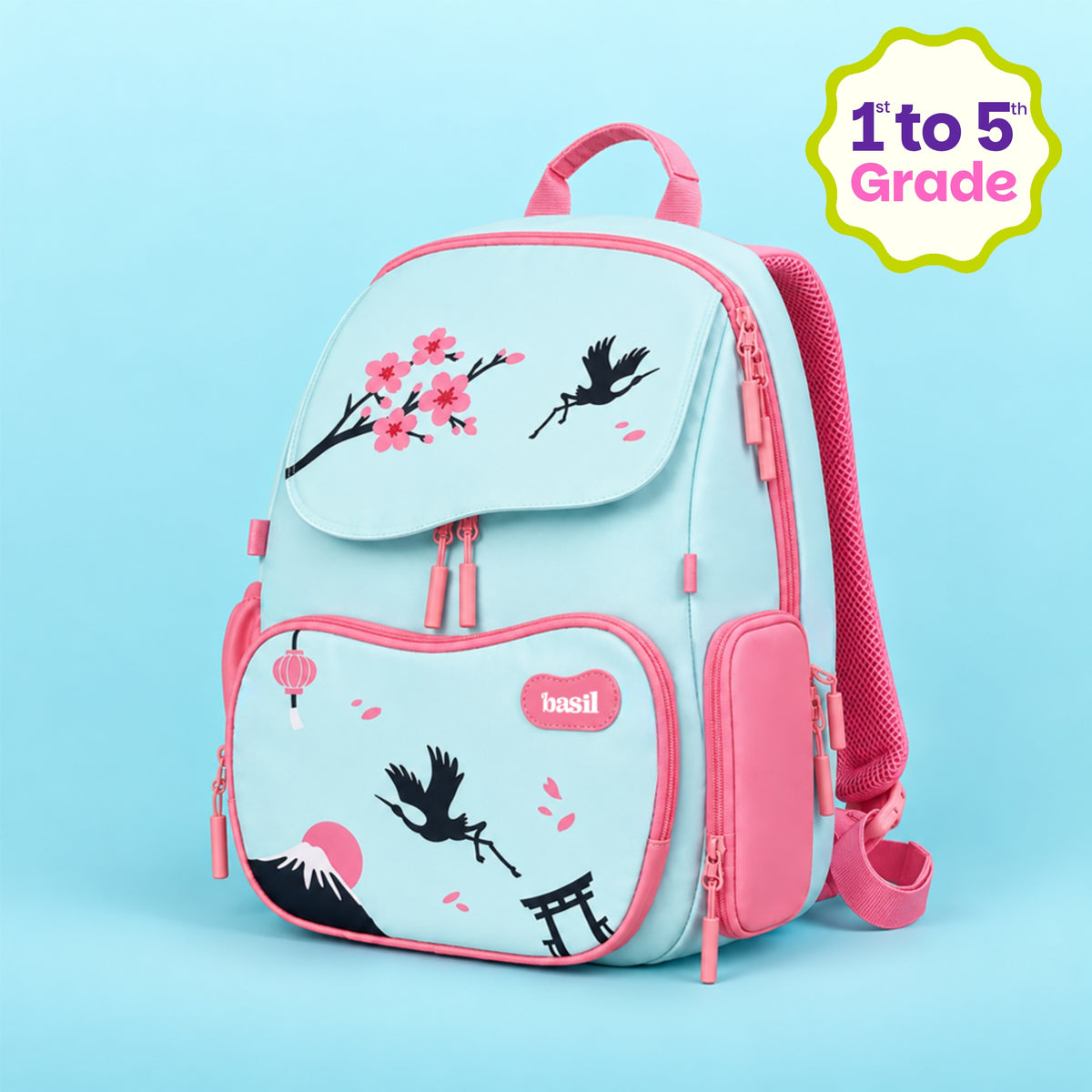 Wander Primary School Bag - Sakura Bloom
