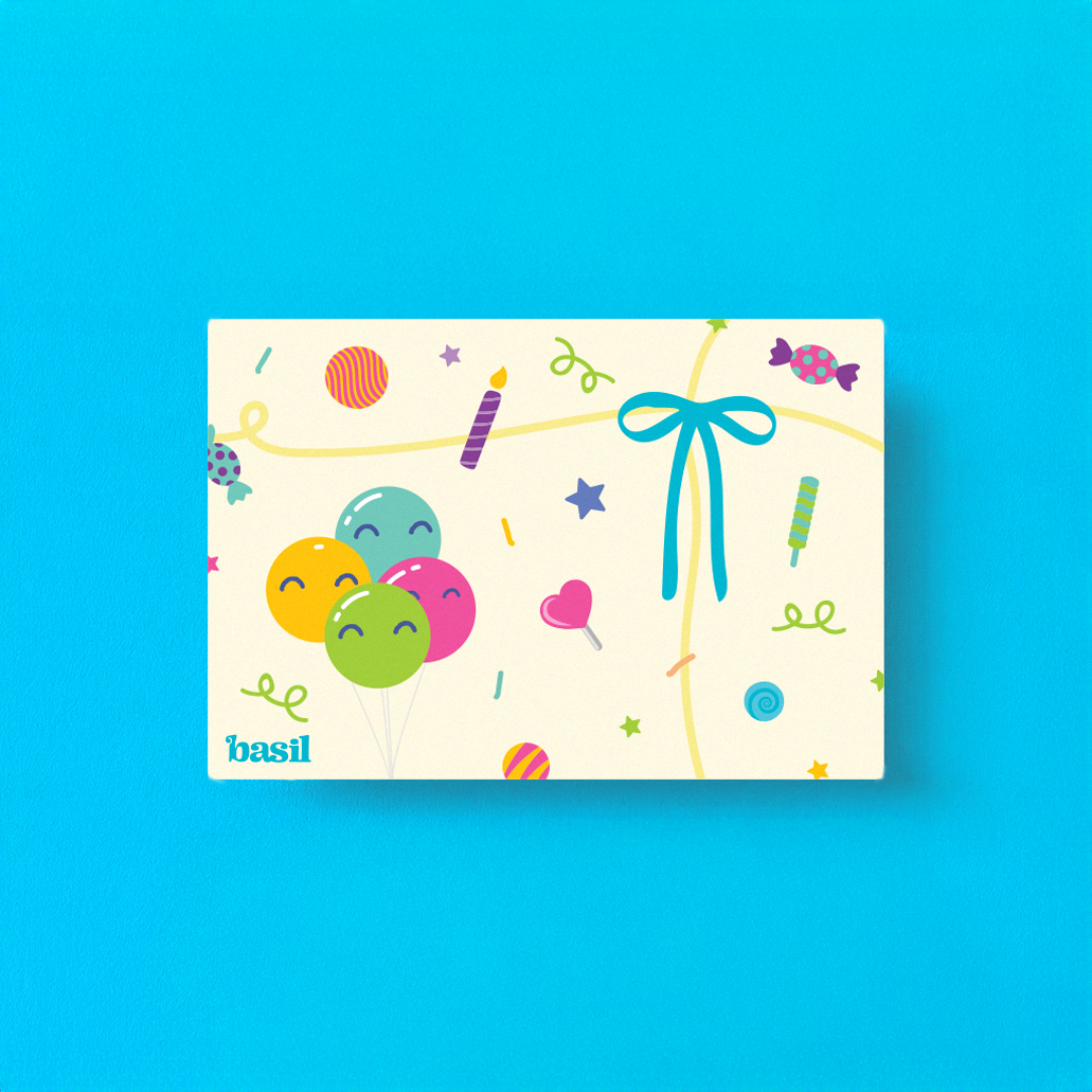 B'Day Gift Card