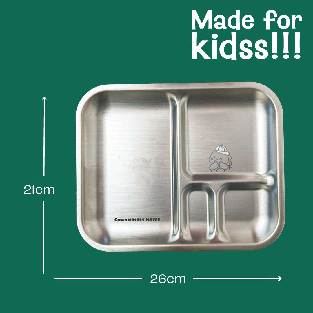 Set of 2: Bento box & Plate - Hocus Docus