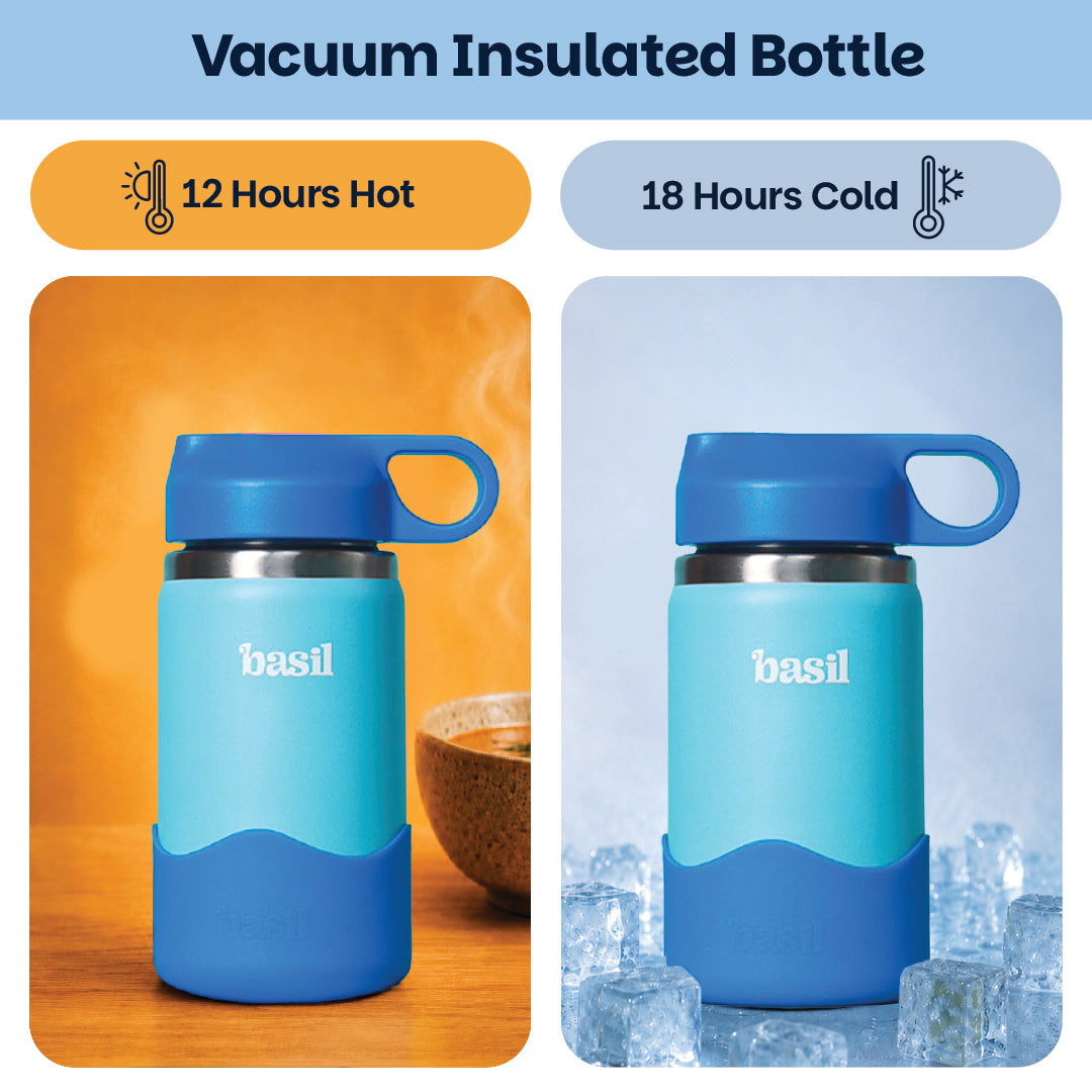 Insulated Stainless steel Sipper with Loop Handle - Glacier