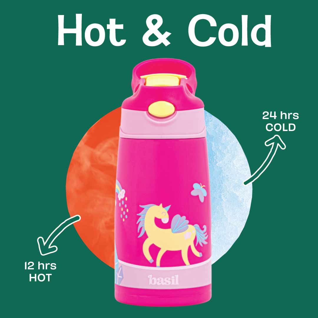 Set of 3: Bento box, Sipper & Plate - Pixie Dash