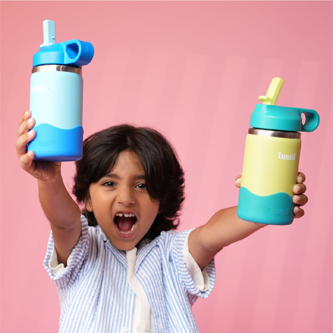 Insulated Stainless steel Sipper with Loop Handle - Glacier