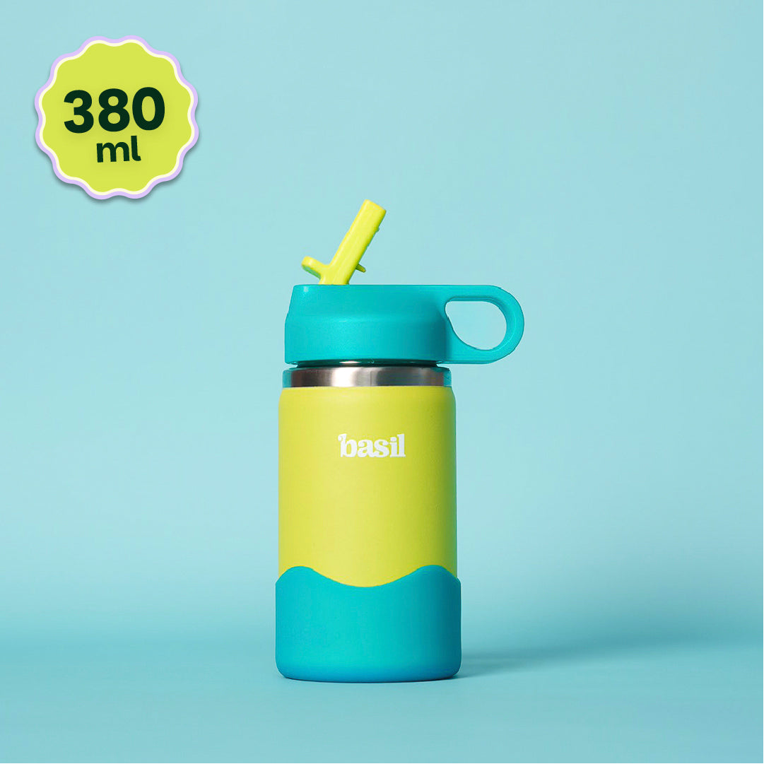Insulated Stainless steel Sipper with Loop Handle- Lagoon