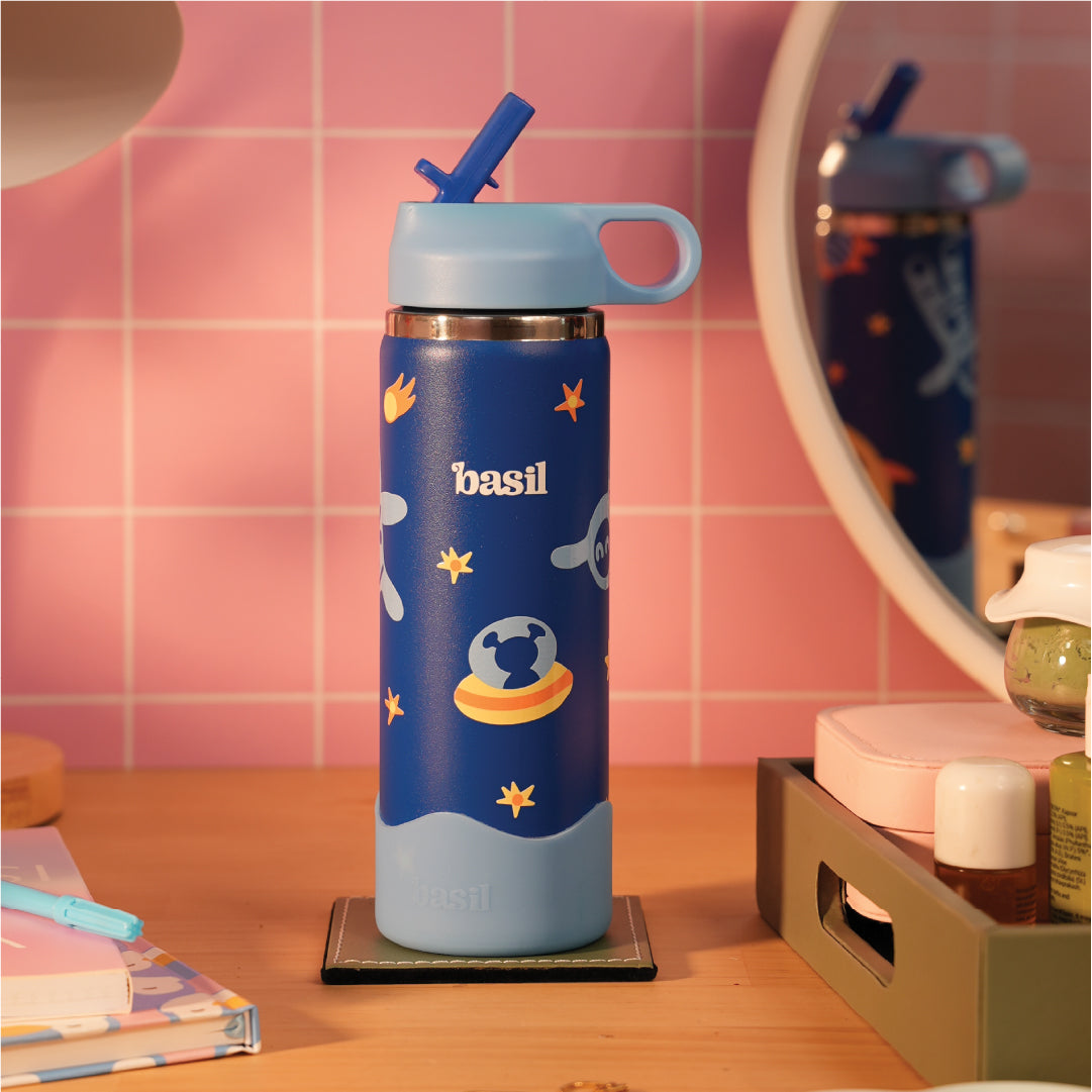 Insulated Stainless steel Sipper with Loop Handle- Super Swoosh