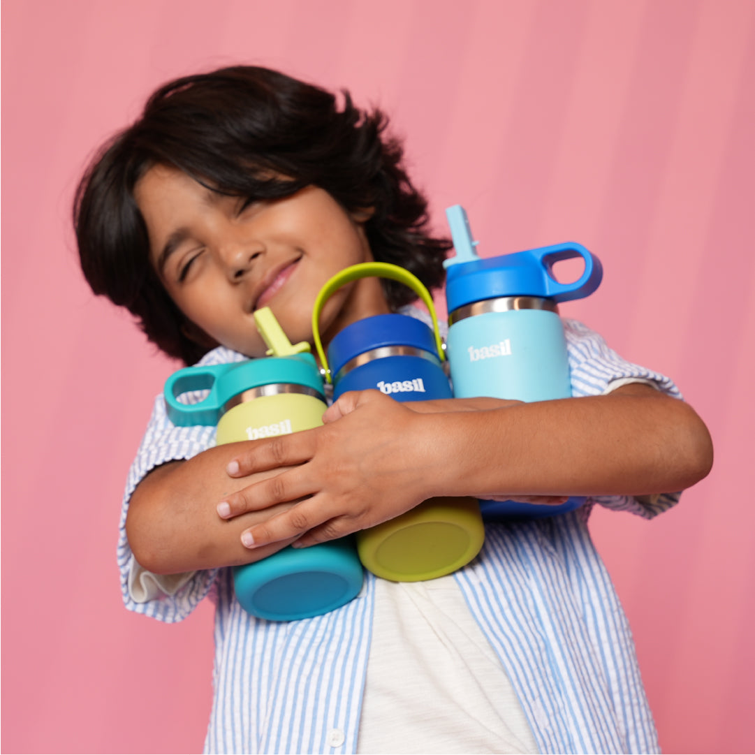 Insulated Stainless steel bottle with Carry Handle - Oasis