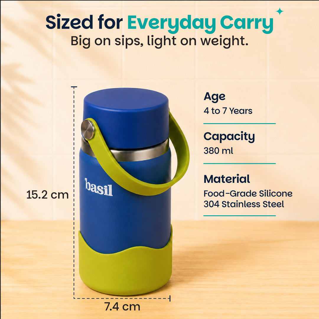 Insulated Stainless steel bottle with Carry Handle - Oasis