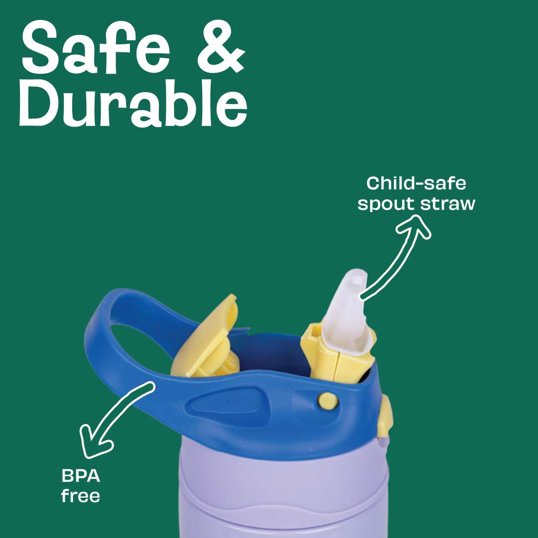 Set of 2: Bento box & 560 ml Sipper - Pixie Dash