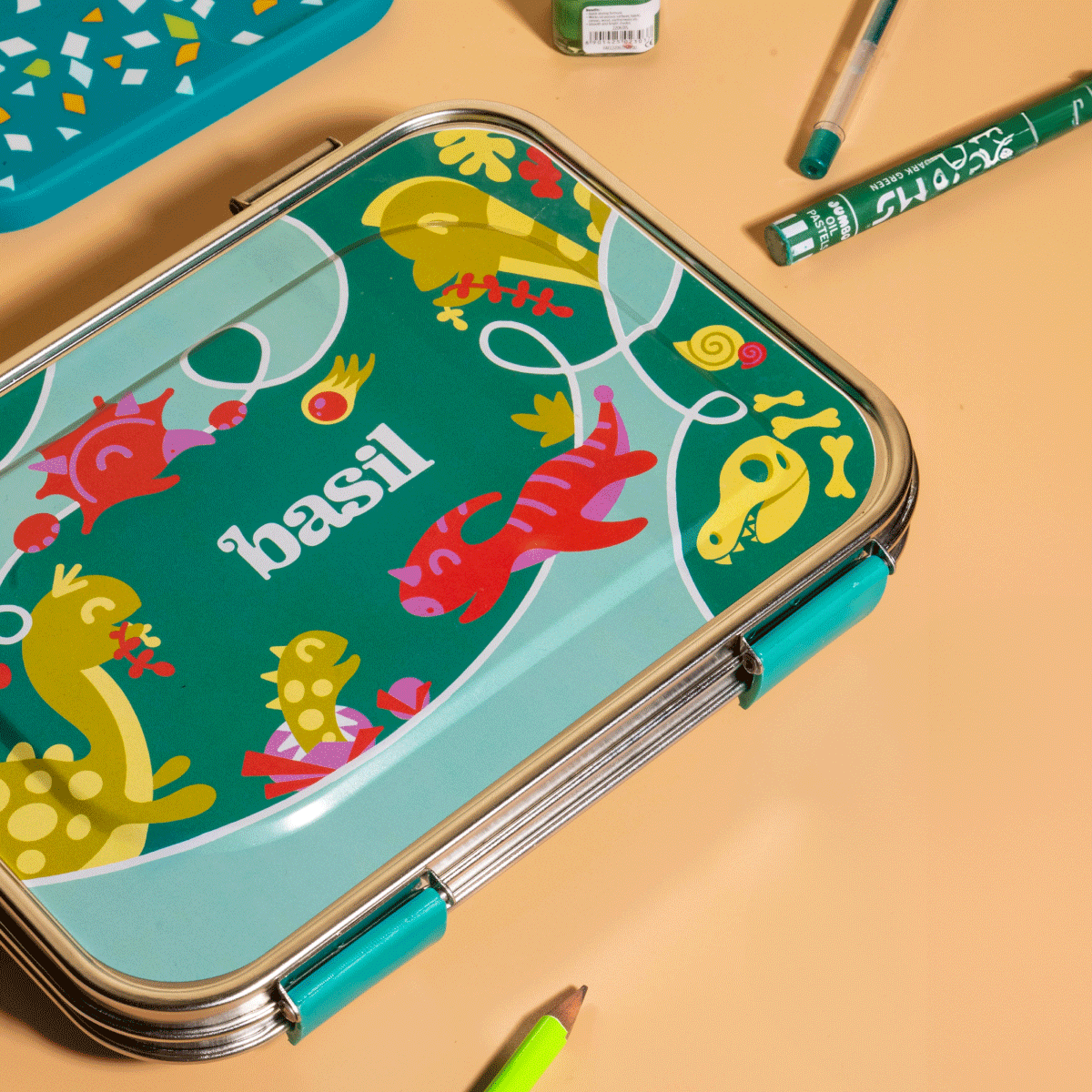 Set of 2: Bento box & 430 ml Sipper - Hocus Docus