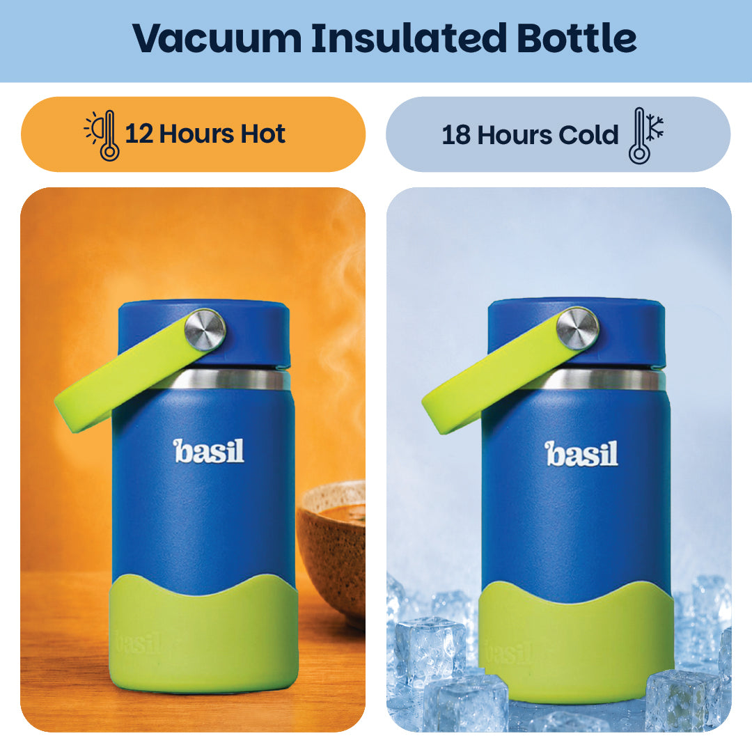 Insulated Stainless steel bottle with Carry Handle - Oasis