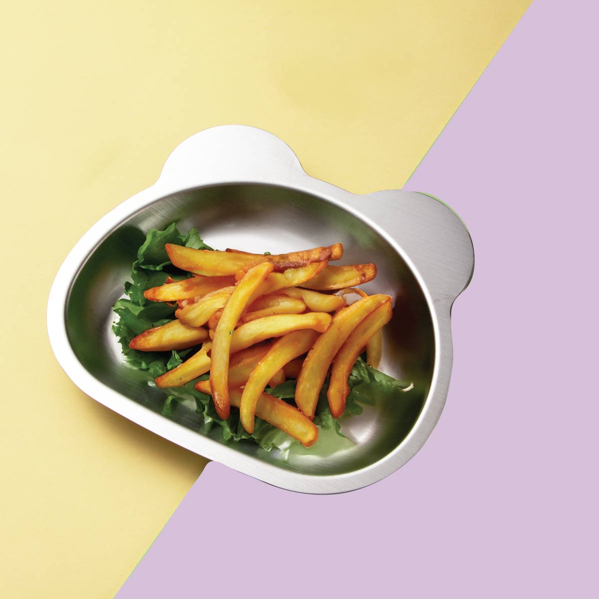 Stainless steel Tot Plate - Bear