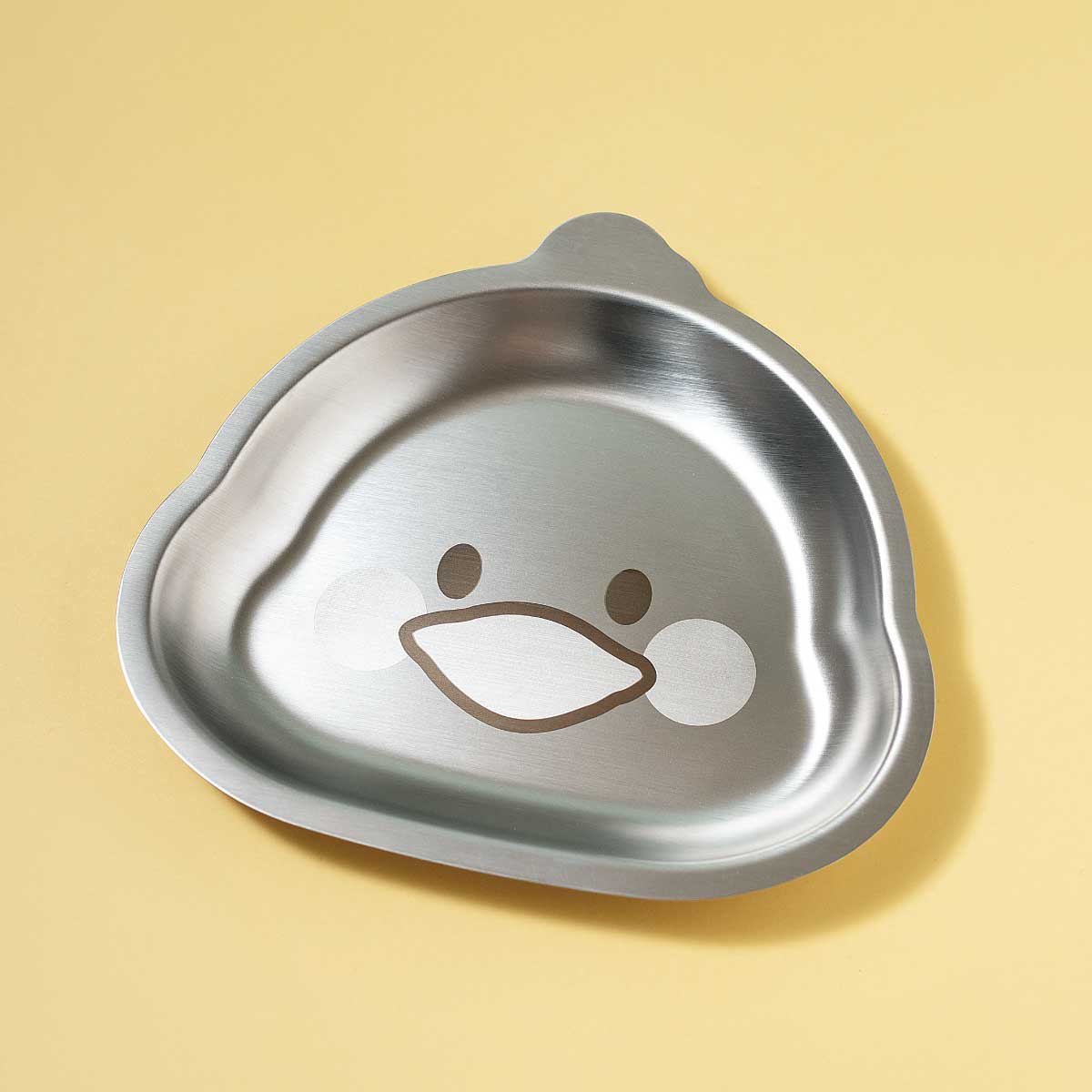 Stainless steel Tot Plate - Duck
