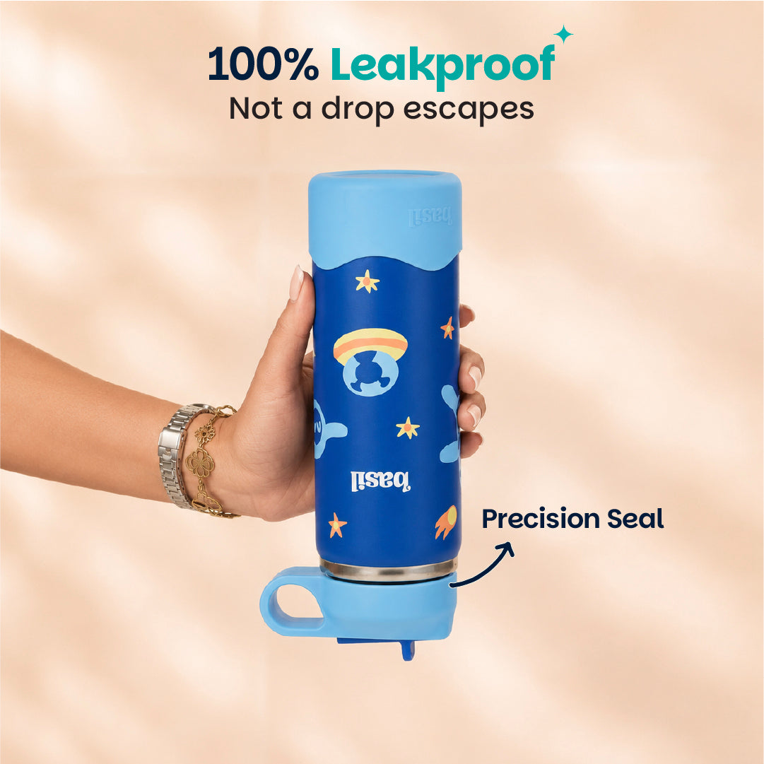 Insulated Stainless steel Sipper with Loop Handle- Super Swoosh