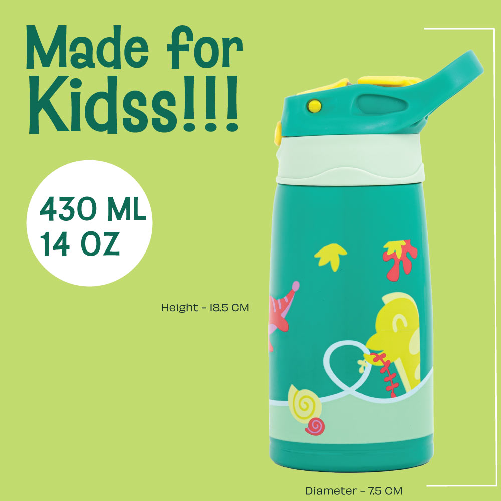 430 ml Insulated Stainless steel Sipper - Hocus Docus