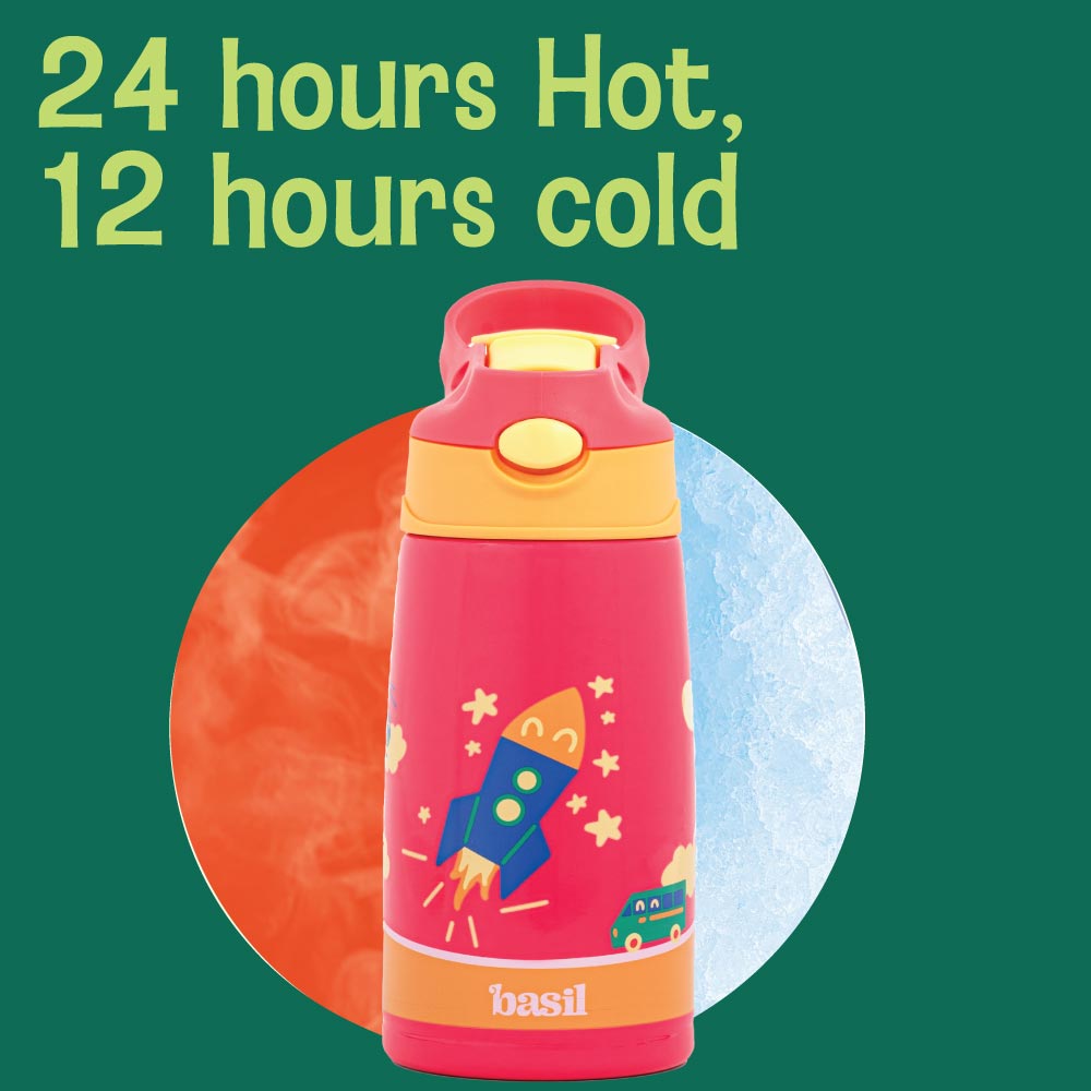 430 ml Insulated Stainless steel Sipper - Cloud Hopper