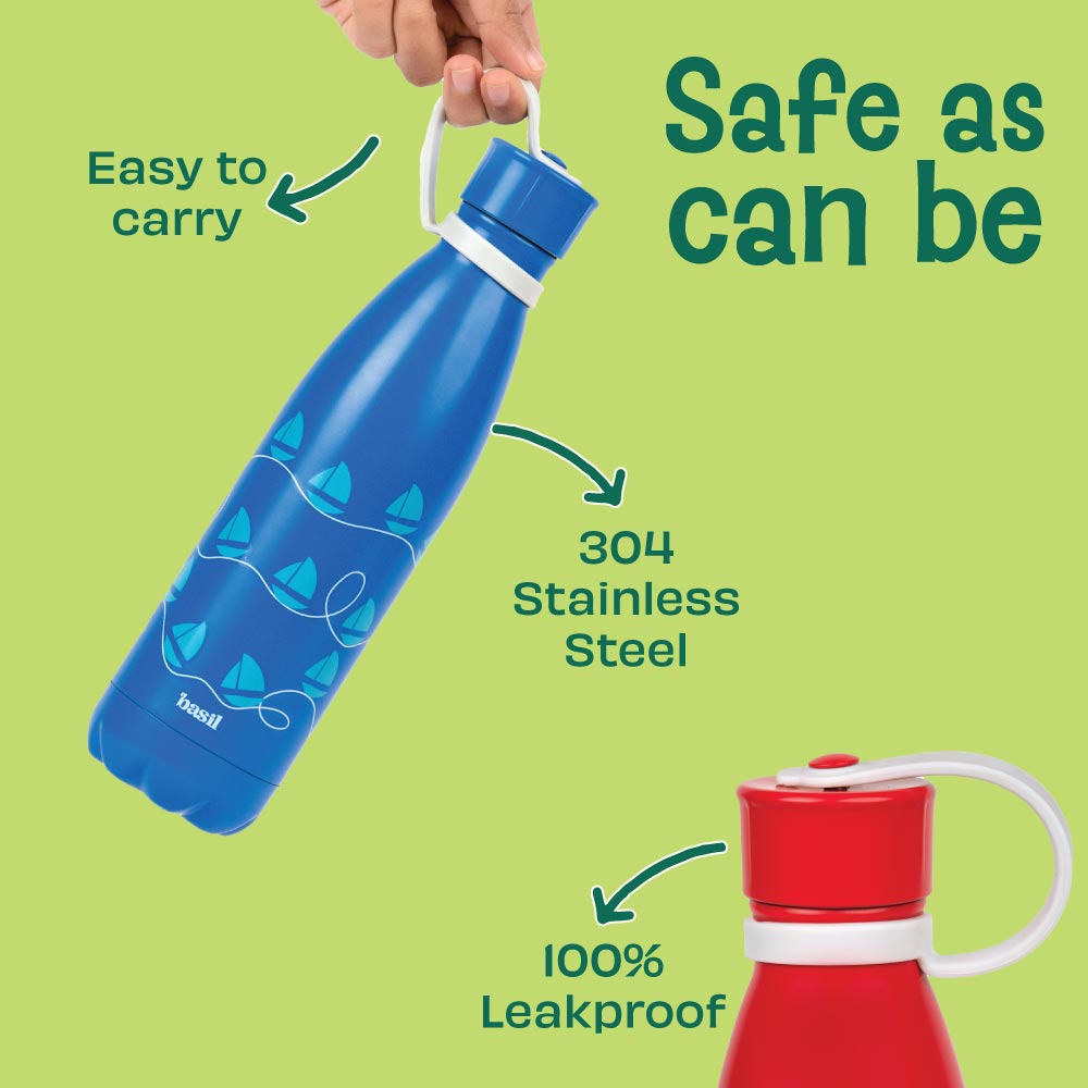 500 ml Insulated Stainless steel Bottle - Solid Green