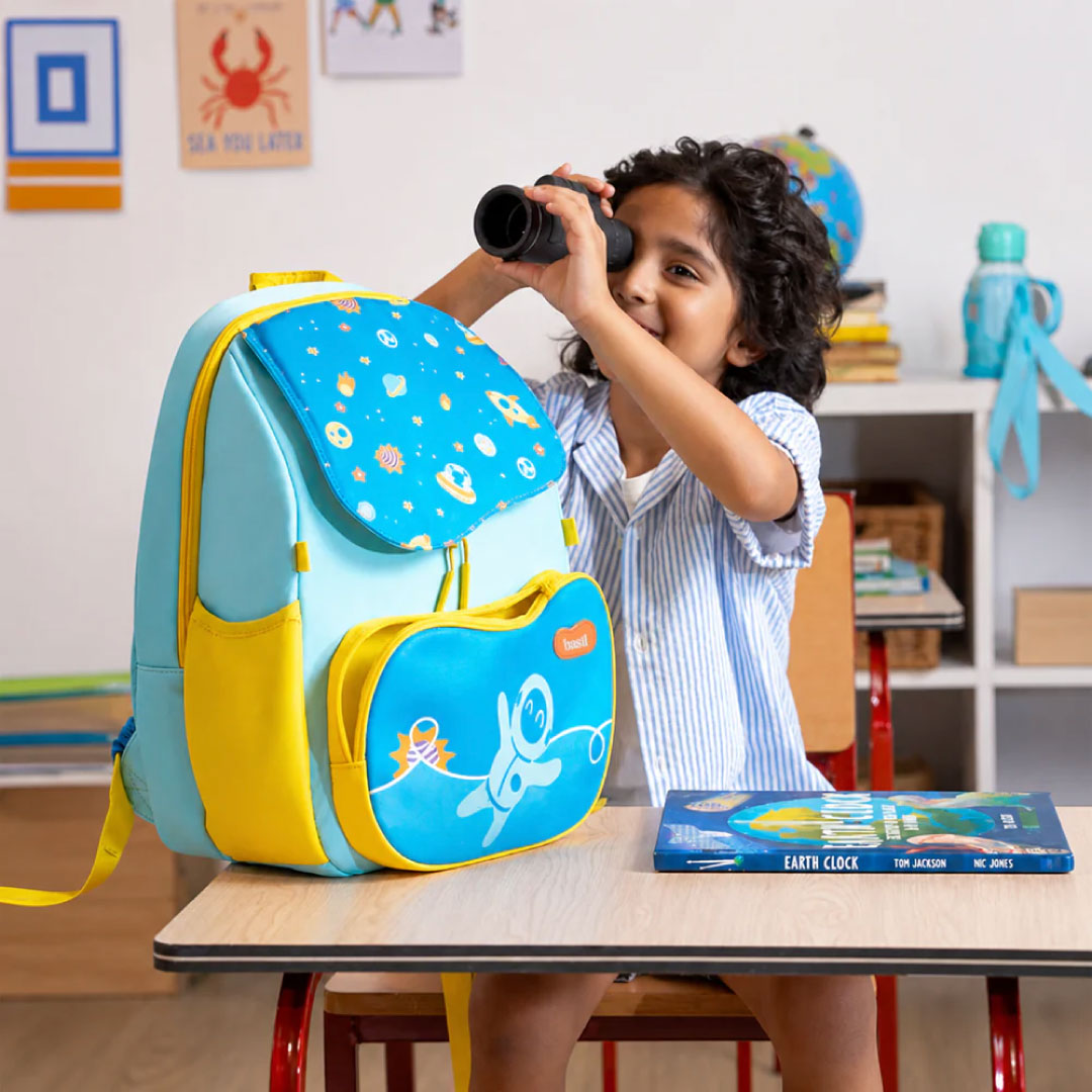 School Combo - Set of Bag & Lunchbox Super Swoosh