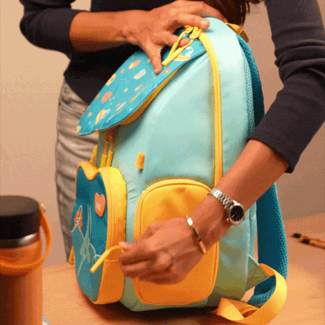 School Combo - Set of Bag & Lunchbox Midnight Sora