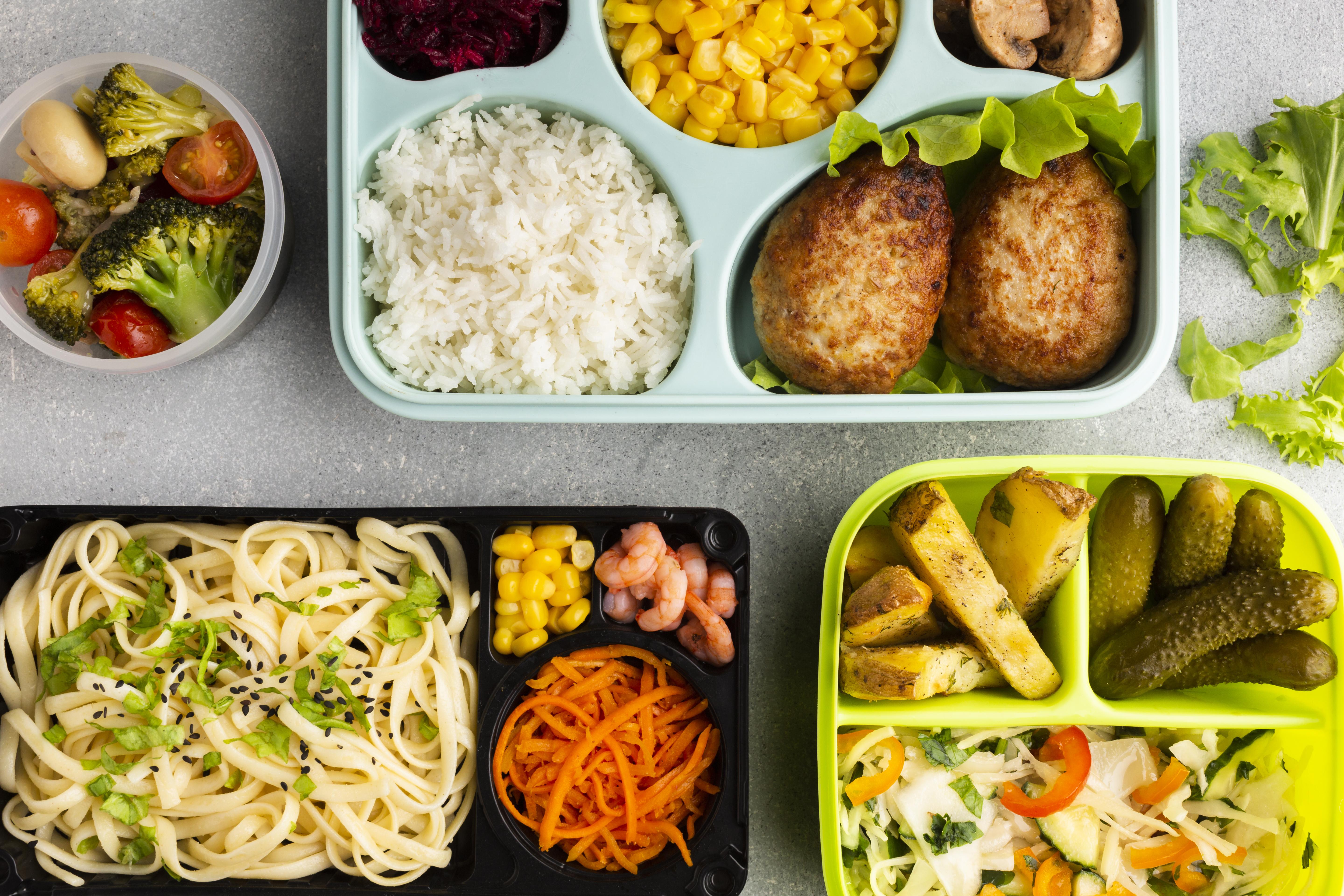 Healthy winter lunch