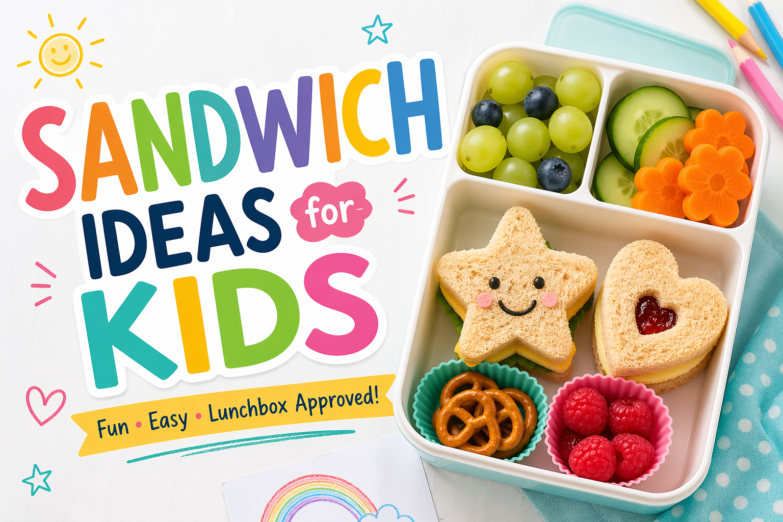 8 No-Fuss Healthy Sandwich Ideas for Kids’ School Lunch