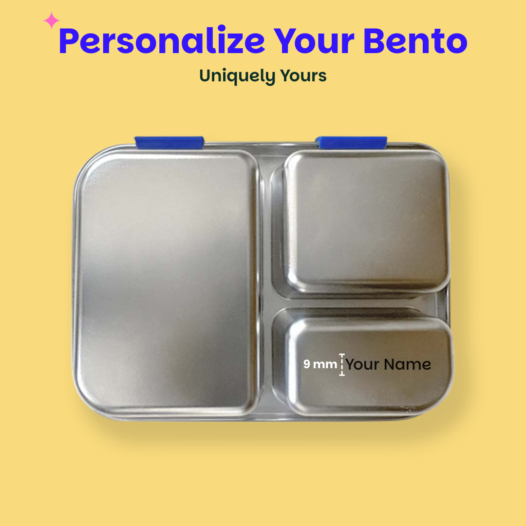 3 Compartment easy open-close Lunchbox - Super Swoosh