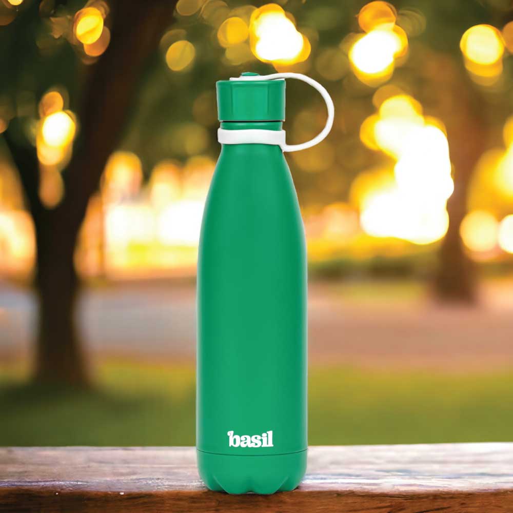 500 ml Insulated Stainless steel Bottle - Solid Green