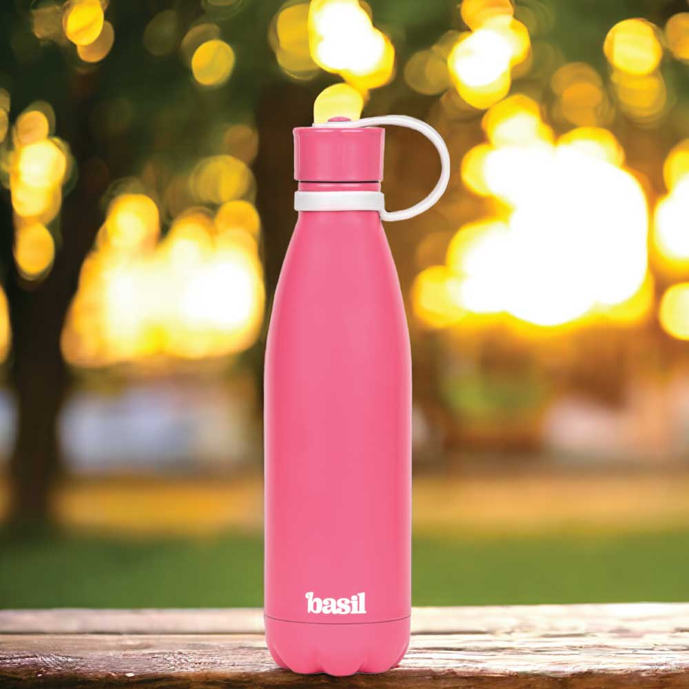500 ml Insulated Stainless steel Bottle - Solid Pink
