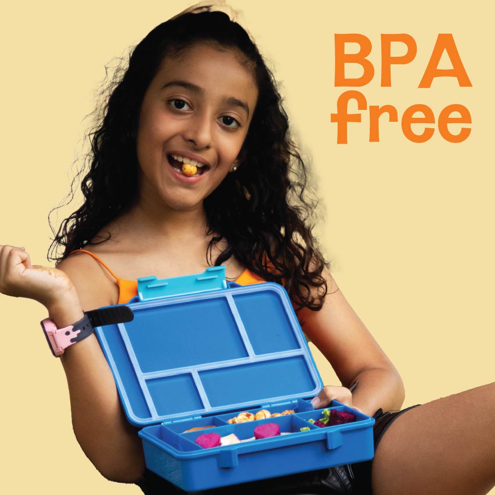 5 Compartment BPA Free Bento box - Pixie Dash