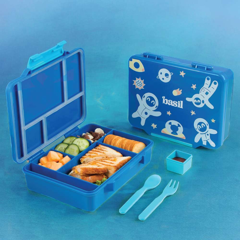5 Compartment BPA Free Bento box - Super Swoosh