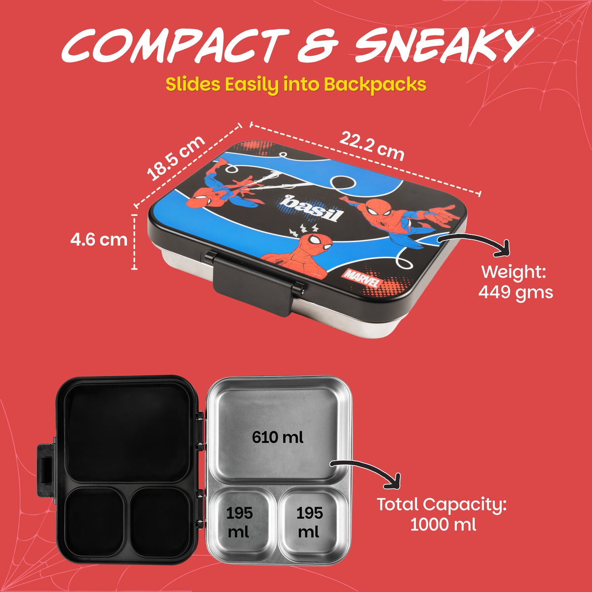 Bento Ace 3 C Lunch Box - Sling Strike