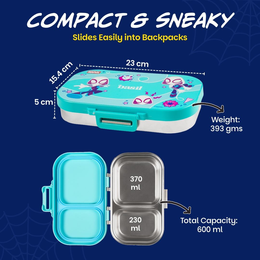 Bento Ace 2 Section Lunch Box - Slingy Star