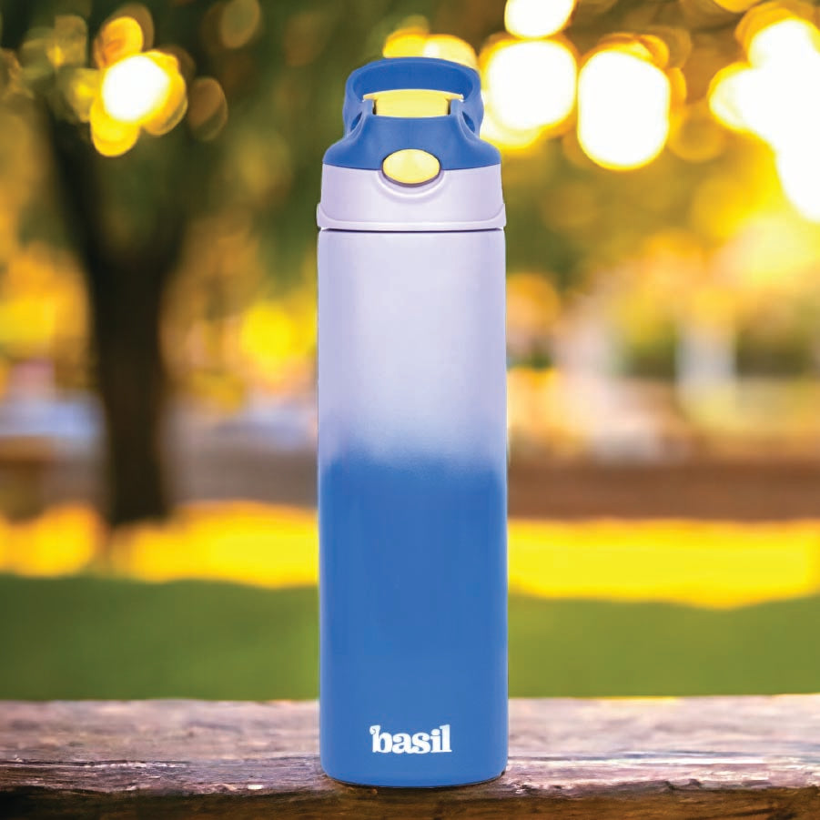 560 ml Insulated Stainless steel Sipper - Blue Mist