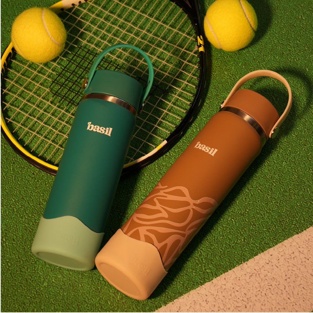 Insulated Stainless steel Sipper with Carry Handle - Classic Dune