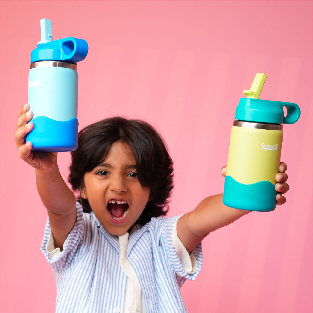 Insulated Stainless steel Sipper with Loop Handle - Glacier