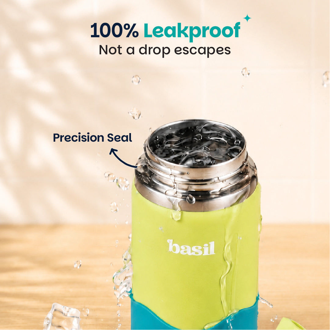 Insulated Stainless steel Sipper with Loop Handle- Lagoon