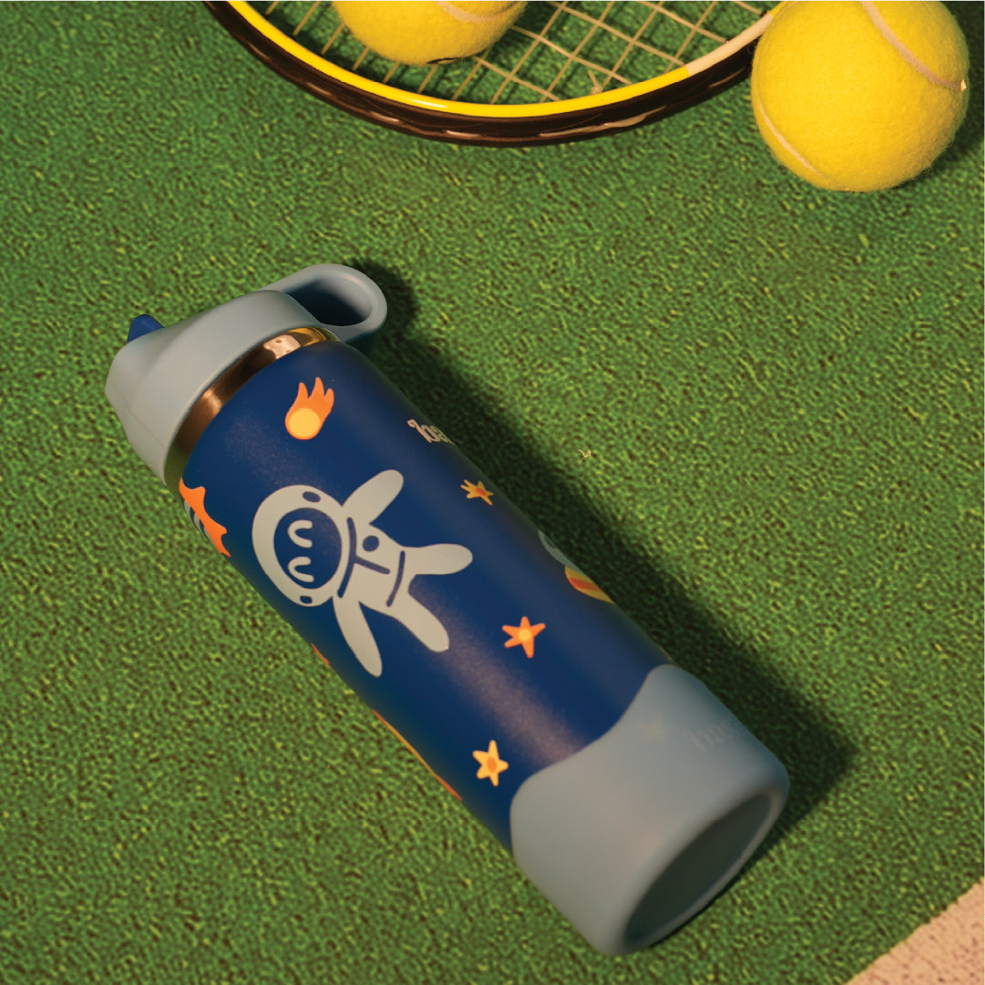 Insulated Stainless steel Sipper with Loop Handle- Super Swoosh