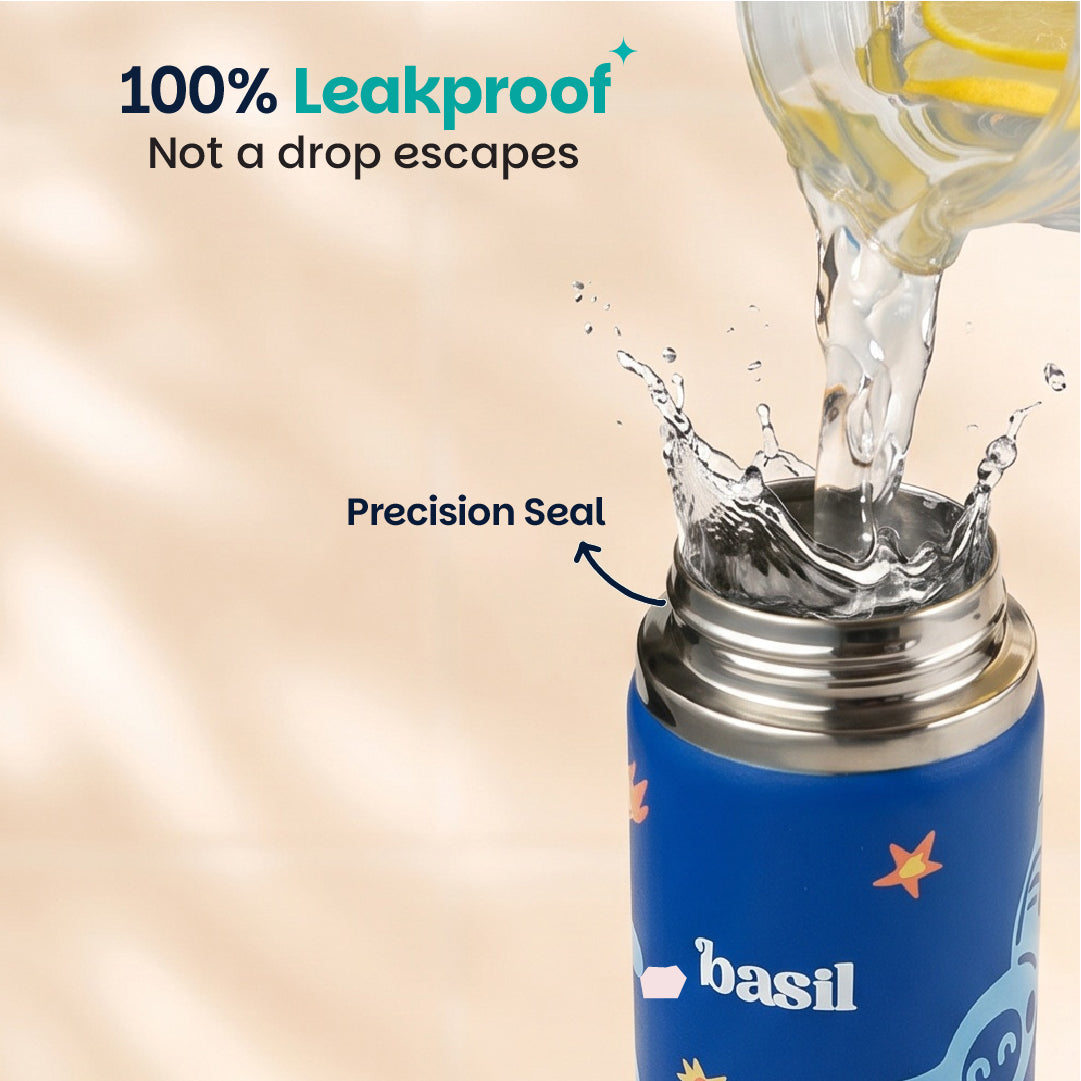 Insulated Stainless steel Sipper with Loop Handle- Super Swoosh
