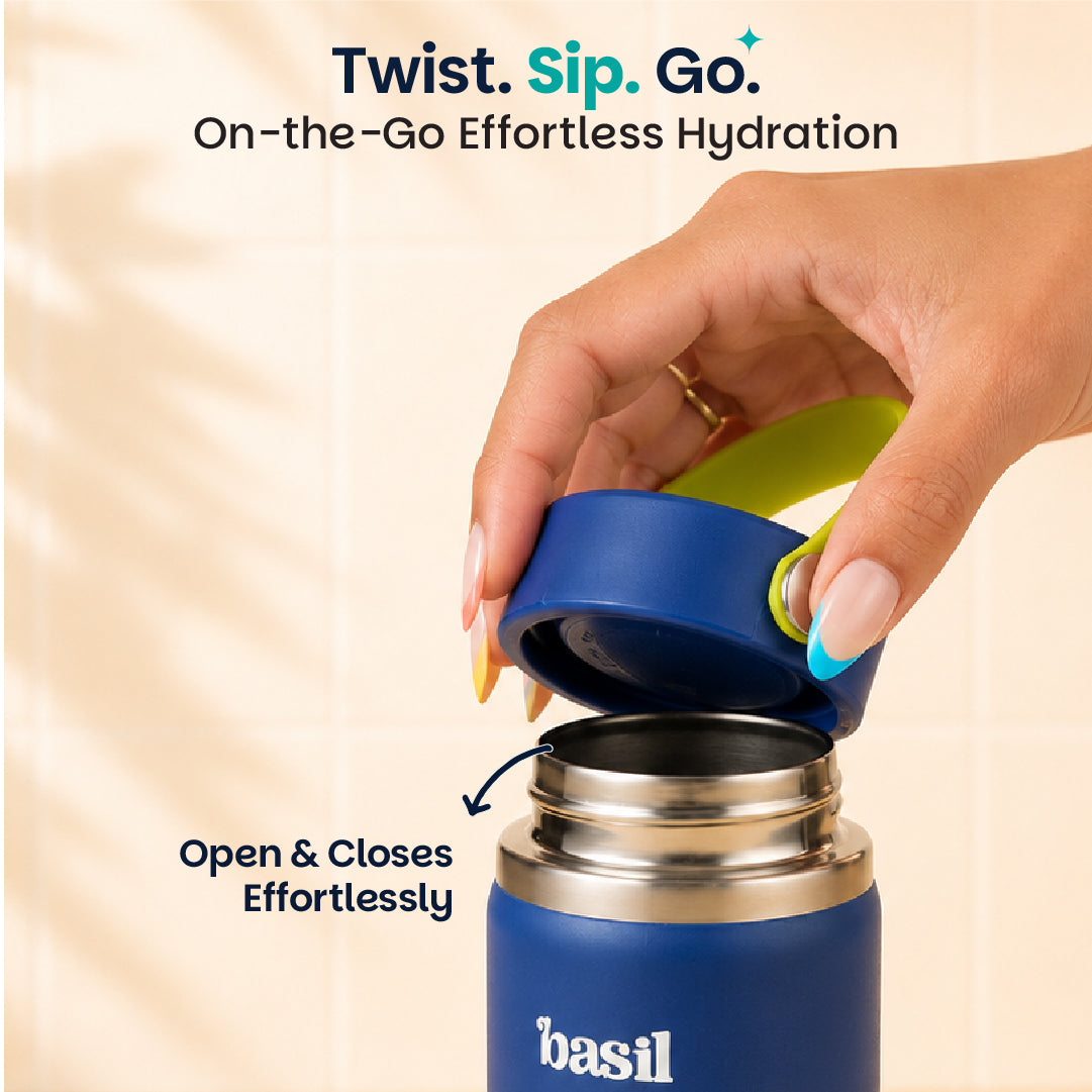 Insulated Stainless steel bottle with Carry Handle - Oasis