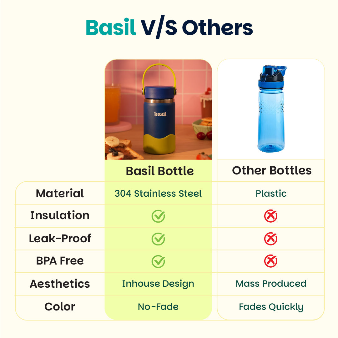 Insulated Stainless steel bottle with Carry Handle - Oasis