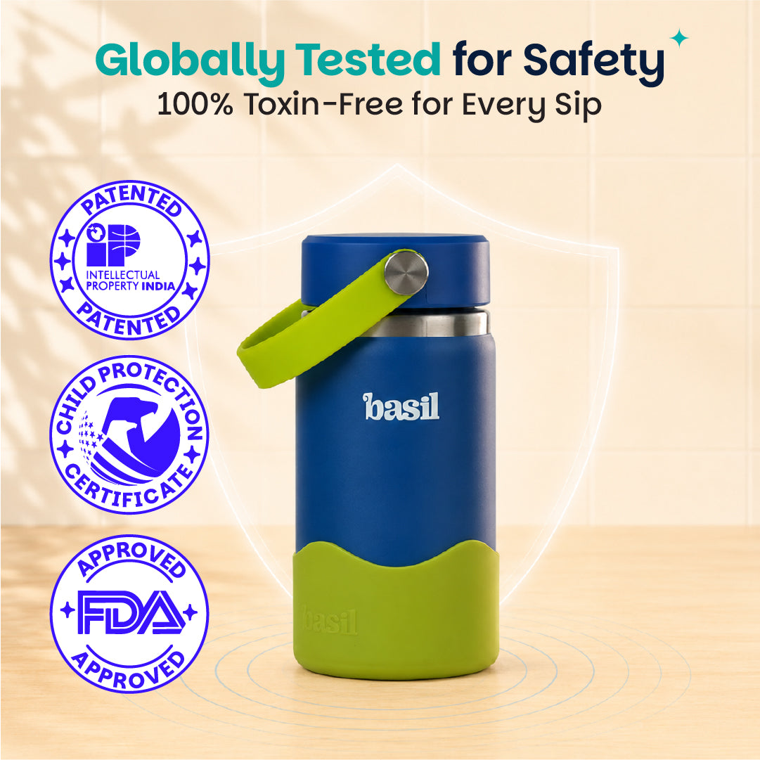 Insulated Stainless steel bottle with Carry Handle - Oasis