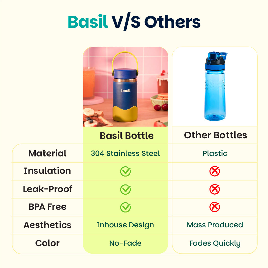 Insulated Stainless steel bottle with Carry Handle - Oasis